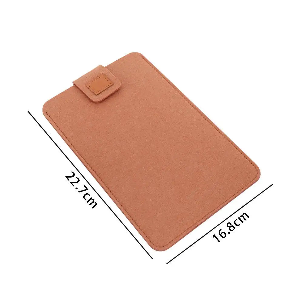 Étui tablette de 8 pouces, pochette en feutre de laine,