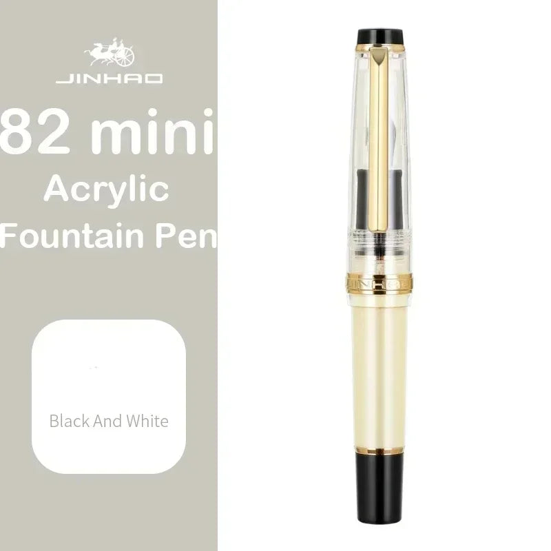 Jinhao-Mini stylo plume de luxe élégant, plume extra fine,