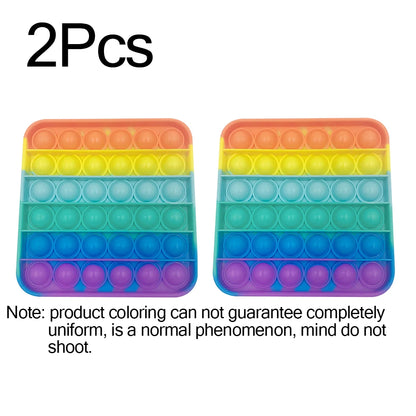 Jouets sensoriels à bulles, 2 pièces, pour autisme, besoins spéciaux, anti-Stress, décompression, jouets pour enfants