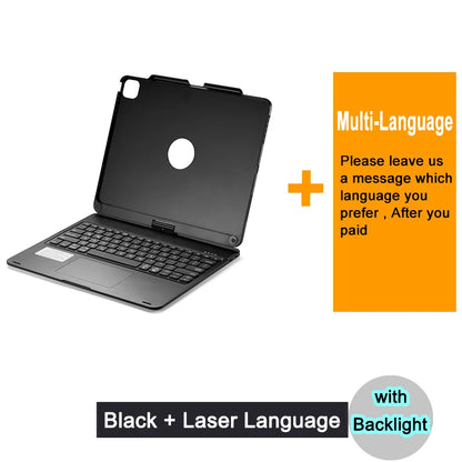 Étui pour clavier magique Bluetooth pour iPad Pro 12.9 2022 2021 2020 2018