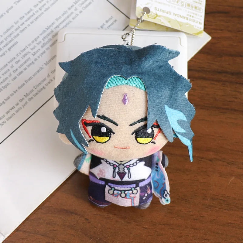 Porte-clés pendentif en peluche Impact Tartaglia, Zhong Li, Xiao, Albedo, Diluc, Kaeya, Venti, Ganyu, Lumine, AWindsor, 20 styles, 10cm