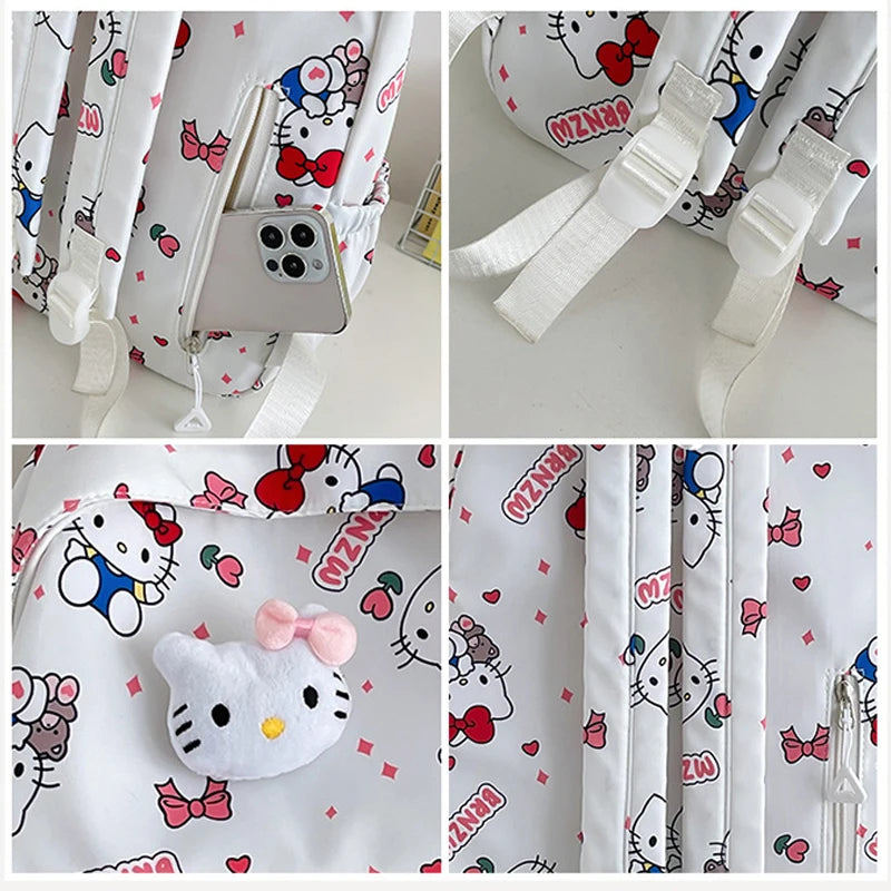 Kawaii Sanrio Hello Kitty dessin animé sac à dos