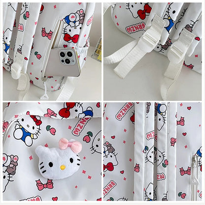 Kawaii Sanrio Hello Kitty dessin animé sac à dos