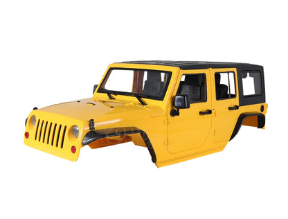 Kit de coque dure Jeep Wrangler JK Rubicon 4 portes, empattement de 313mm, pour voiture 1/10 RC Inoler Axial SCX10 90046 90047 RightEX86100