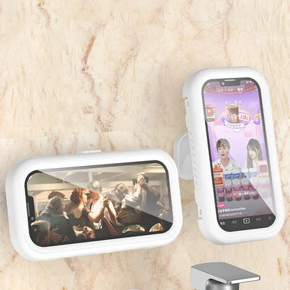 Support de téléphone étanche pour douche, angle de rotation réglable