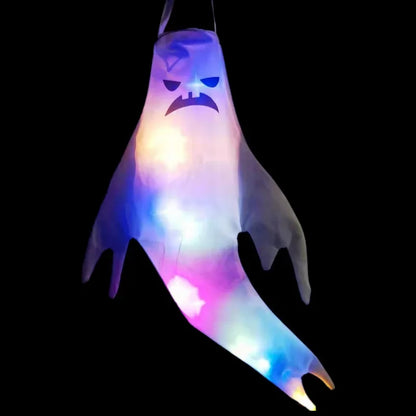 Fantôme de lumière LED plonger oyant pour la fête d'Halloween, accessoires d'horreur, décoration intérieure et extérieure, grande lampe effrayant, maison