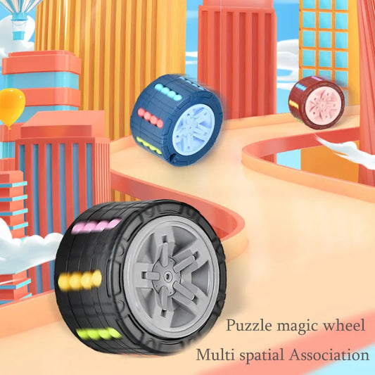 Cube Magique à Intervalles 3D pour Enfant, pouvez-vous roscope, Rotation, Glissière, Puzzle, Jeux, Charleroi, Souligné, Bébé, Montessori