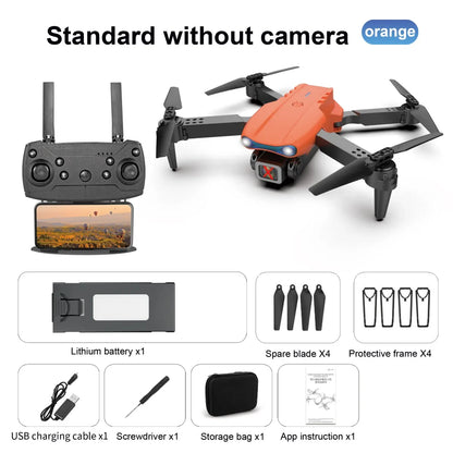E99 K3 Pro 4k Drone HD caméra grand Angle Mode de maintien élevé pliable Mini Dron WIFI photographie aérienne RC quadrirotor jouets hélicoptère