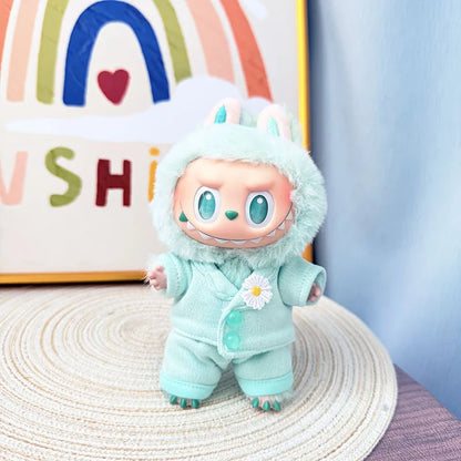 Labubu I II vêtements pendentif Labubu assis bébé vêtements mode costume accessoires mignons