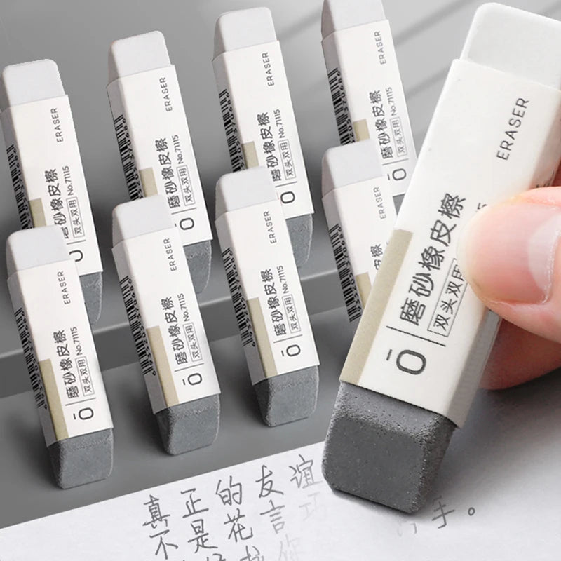 Gomme à double tête en caoutchouc pour stylo à bille, stylo brosse, fournitures scolaires et de bureau, dissolvant d'encre, fournitures de ration pour étudiants, 256