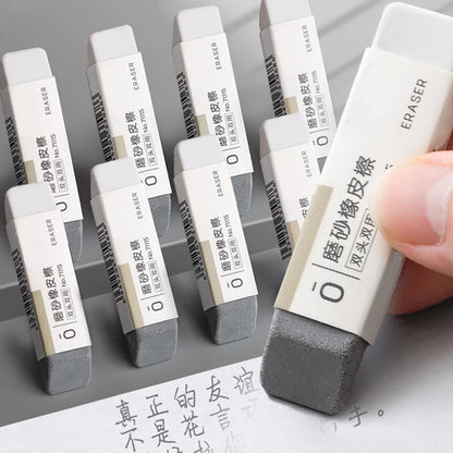 Gomme à double tête en caoutchouc pour stylo à bille, stylo brosse, fournitures scolaires et de bureau, dissolvant d'encre, fournitures de ration pour étudiants, 256