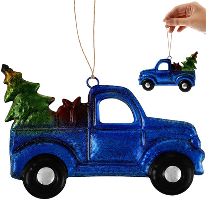 Nament de voiture de noël suspendu, décoration d'arbre, pendentif, fête de noël, fenêtre de maison, danse Festive du nouvel an