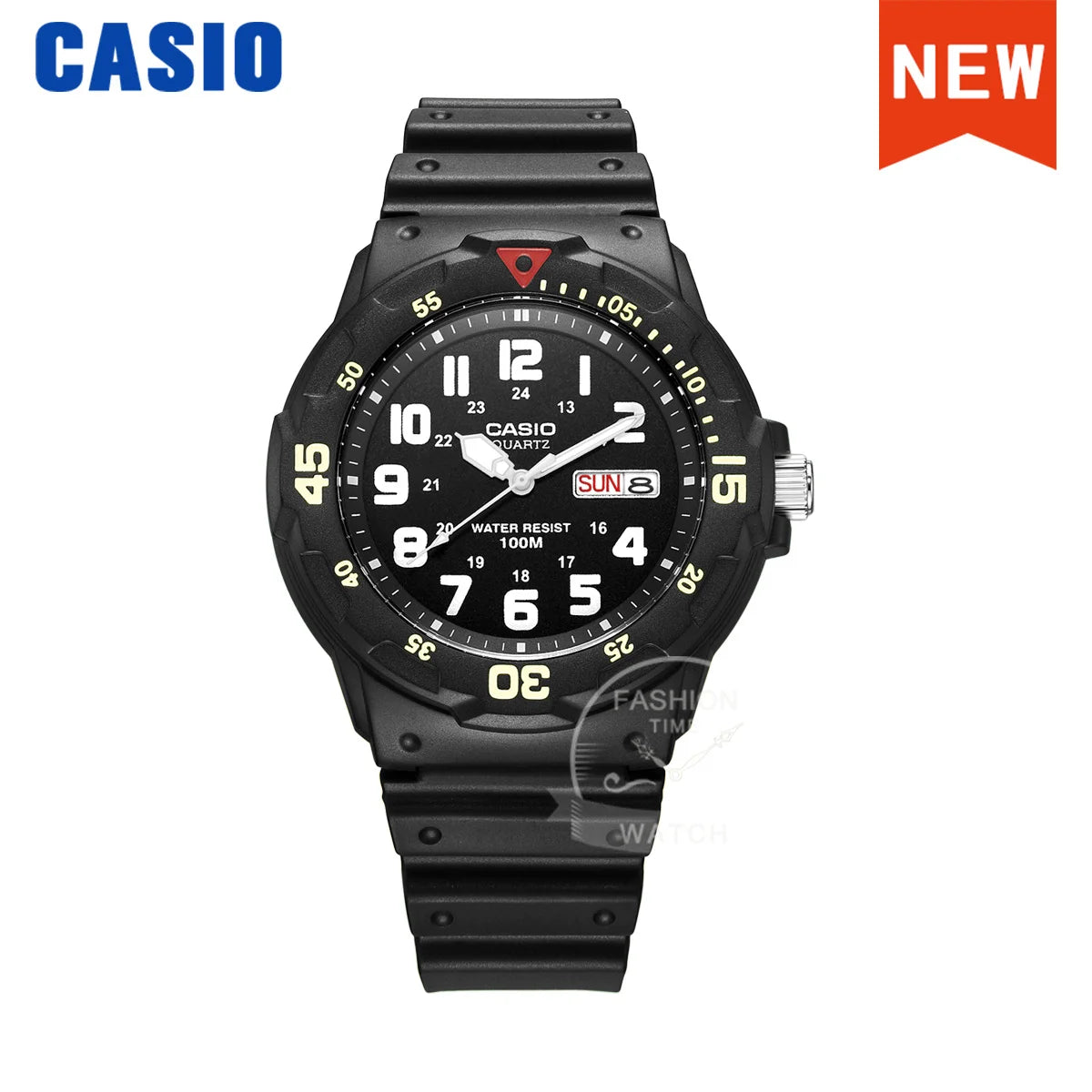 Casio montre homme montre de Plongée top marque luxe quartz 100m Étanche Lumineux