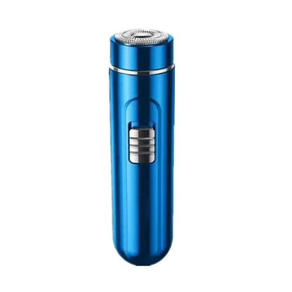 Rasoir électrique compact pour homme, aste par USB, support et séchage, utilisation facile à un bouton, parfait pour la maison, la voiture et les voyages!