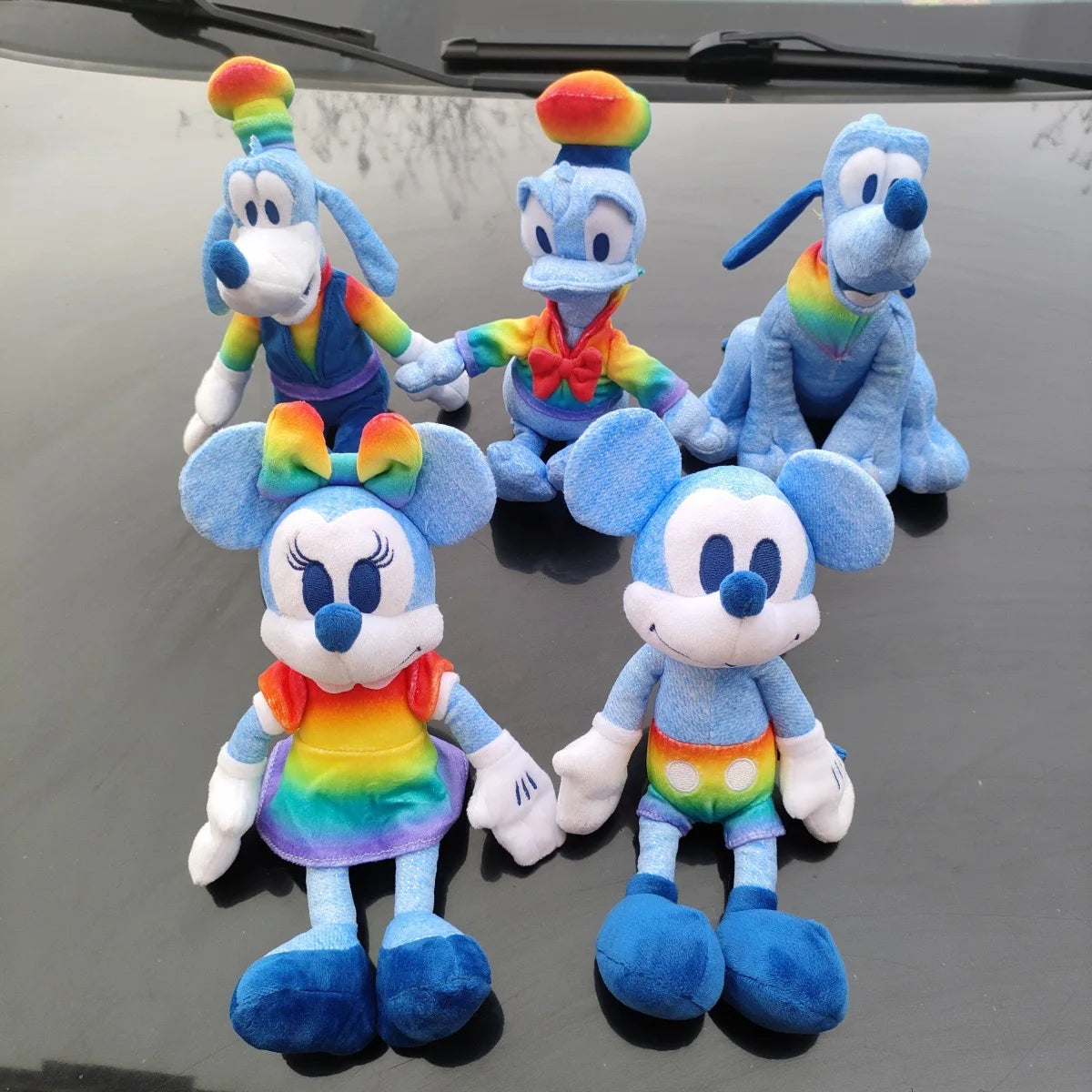 20/25 cm Mickey Minnie peluche Donald canard Goofy chien poupée Winnie l'ourson poupée jouet pour enfants cadeau