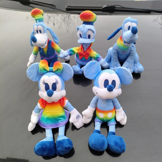 20/25 cm Mickey Minnie peluche Donald canard Goofy chien poupée Winnie l'ourson poupée jouet pour enfants cadeau