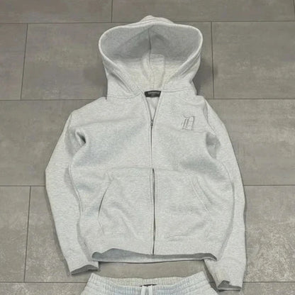 Y2K – costume rétro décontracté pour hommes, européen et américain, brodé, ample, mode, vêtements de sport gothiques, vêtements de rue, offre spéciale