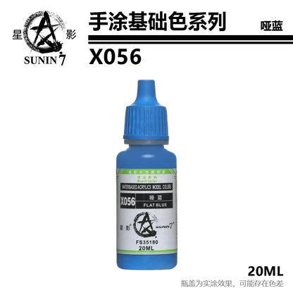 Peinture pigmentée peinte à la main, modèle de série, jouet en x049-x072 irrigation, coloriage, revêtement de stylo à main, similaire à Vallejo Staline, document de base