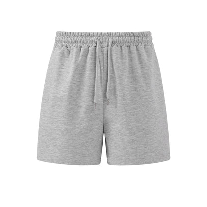 XUANSHOW été femmes Shorts vêtements de sport laçage bas couleur unie poches élastiques décontracté taille haute femmes ample court