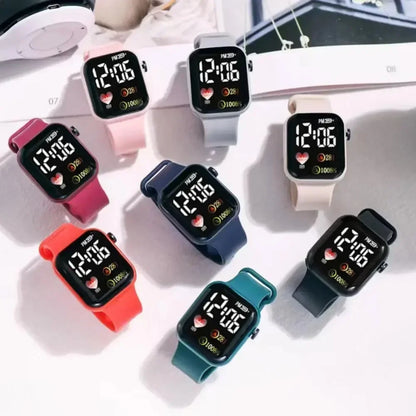 montres de sport LED Montre intelligente pour hommes femmes