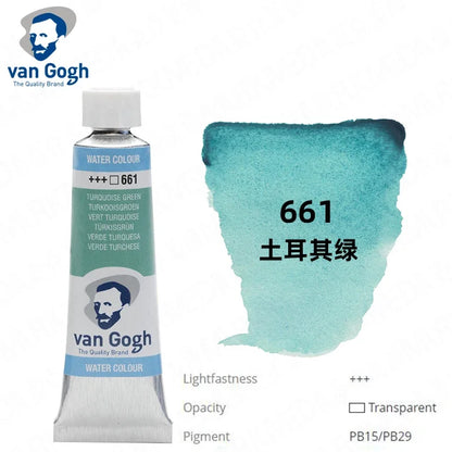 Talens Van Gogh – peinture aquarelle, Tube de 10ml,