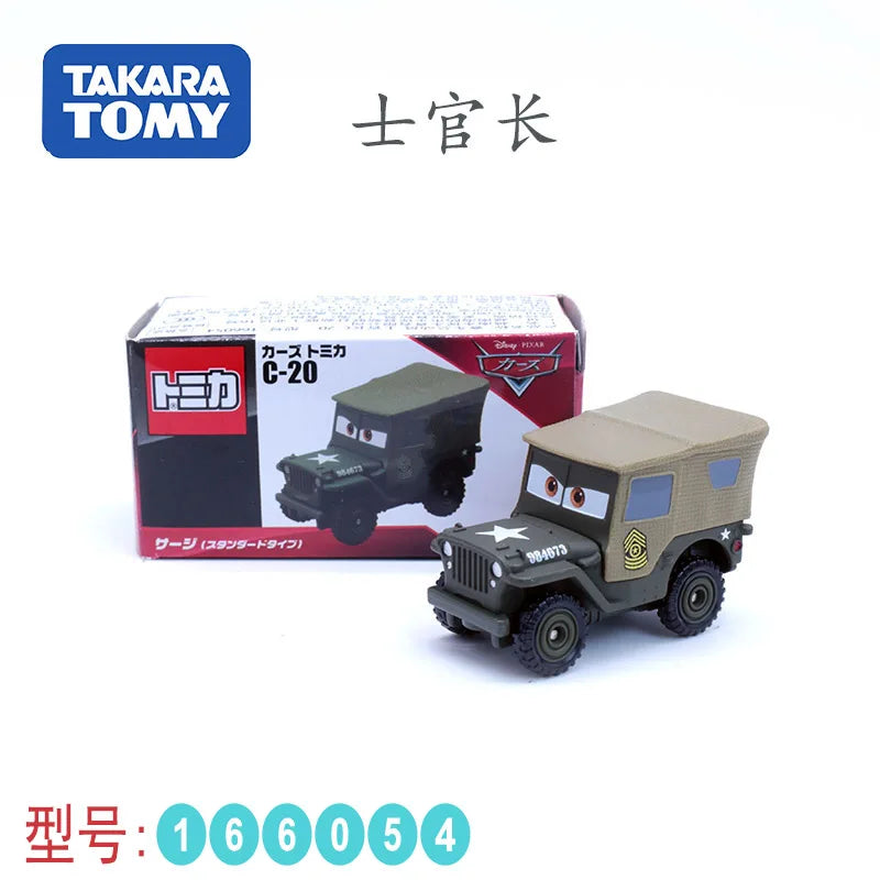 Tomy Tomica-Modèle de véhicule édition spéciale pour garçons, jouets moulés sous pression, voiture Tokyo, McQueen, Mater, Finn, McMissile, cadeau de collection, 1/64