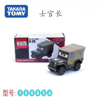 Tomy Tomica-Modèle de véhicule édition spéciale pour garçons, jouets moulés sous pression, voiture Tokyo, McQueen, Mater, Finn, McMissile, cadeau de collection, 1/64