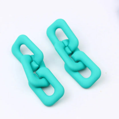 Boucles d'oreilles en acrylique JeTassel pour femmes, flammes européennes, gouttes, coeur, crâne, lame de chat, bijoux punk, gels de poisson, étoile