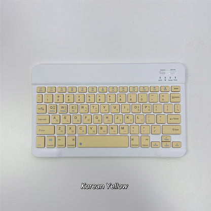 Clavier Bluetooth ultra-fin de langue coréenne à 78 touches