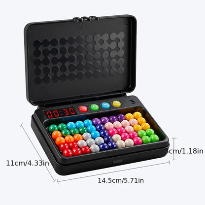 Jouet IQ 500 niveaux, jeu de défi intelligent Puzzle avec minuterie-échecs à pensée logique, jeu de voyage, jouet de table, sans piles
