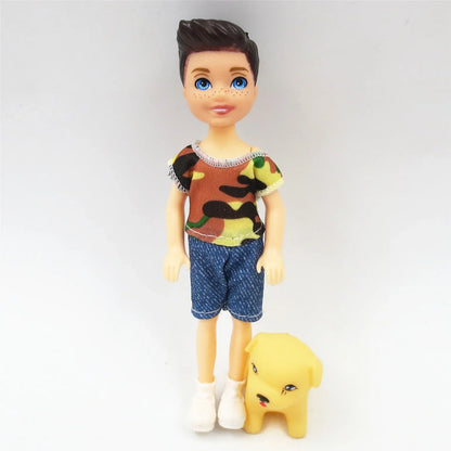 Accessoires de poupée Mini Kelly de 5 pouces, vêtements de poupée Chelsea à la mode, tenues de fête, jouets pour enfants filles, cadeau d'anniversaire