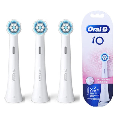 Tête de brosse de remplacement pour soins doux, série oral-b iO, pour brosses à dents électriques Oral série B io, poils souples, dents douces