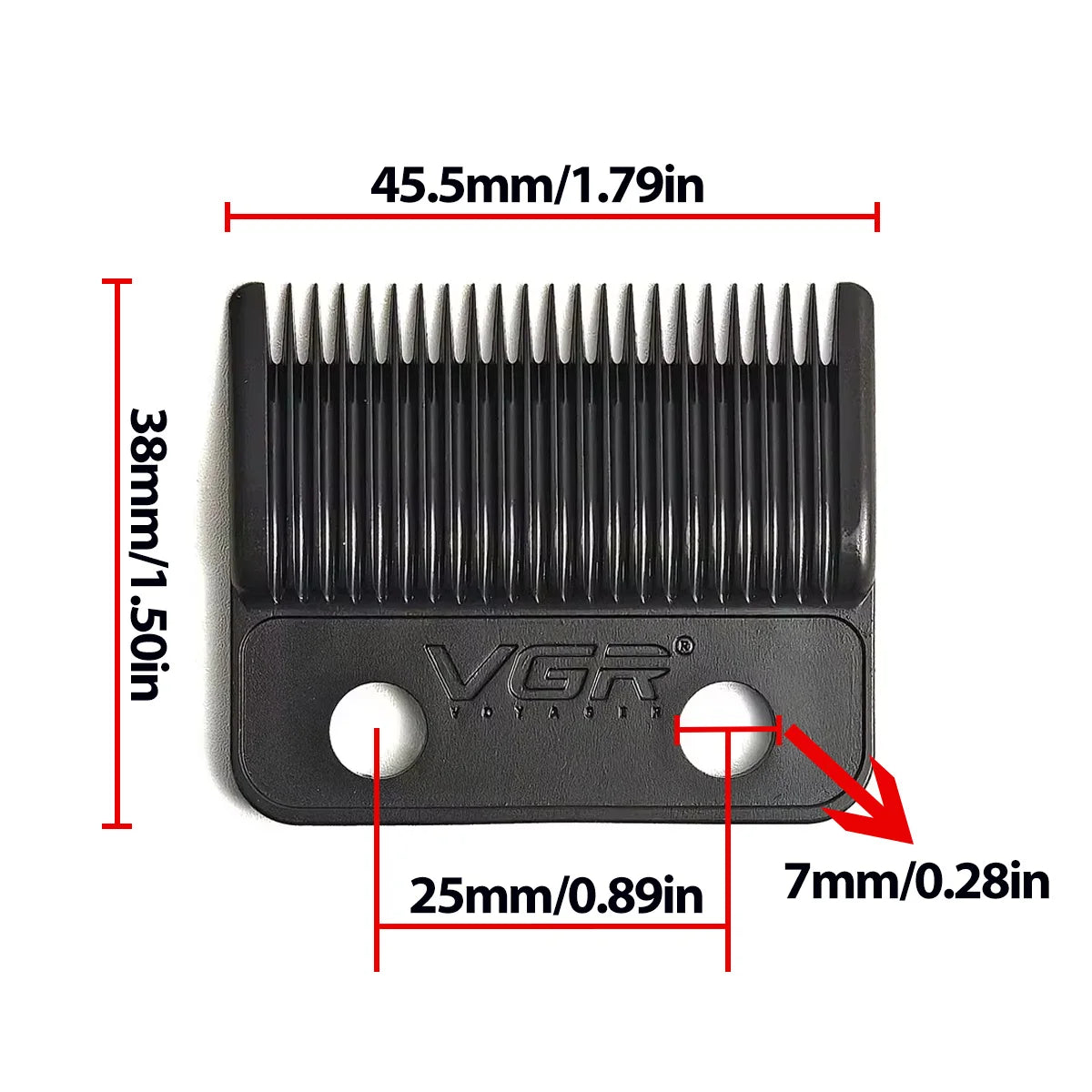 BRDCLIP VgazV-003 DLC lame tondeuse à cheveux lame tondeuse remplacement Original Cutter tête professionnel barbier accessoires