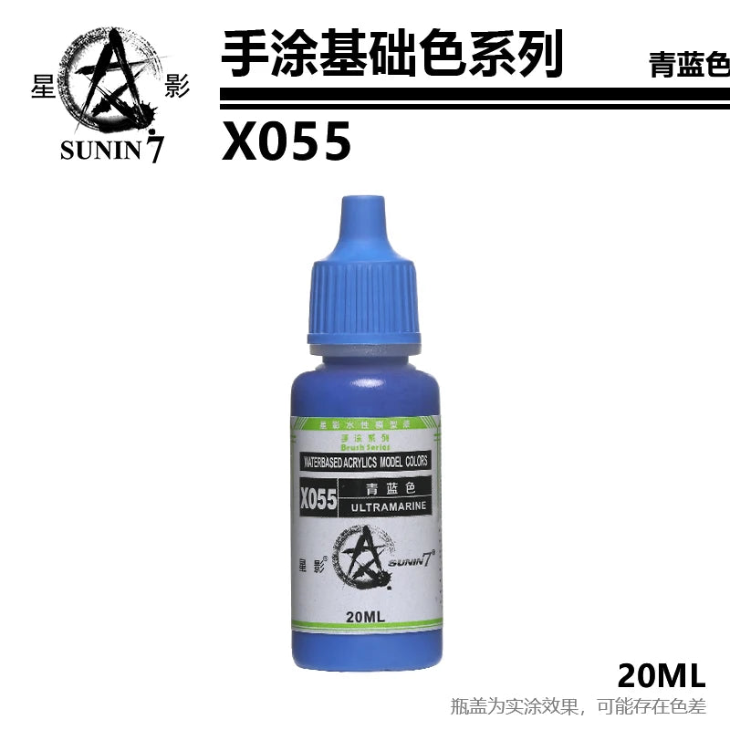 Peinture pigmentée peinte à la main, modèle de série, jouet en x049-x072 irrigation, coloriage, revêtement de stylo à main, similaire à Vallejo Staline, document de base