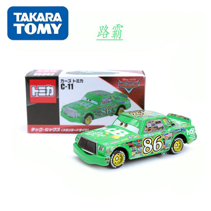 Tomy Tomica-Modèle de véhicule édition spéciale pour garçons, jouets moulés sous pression, voiture Tokyo, McQueen, Mater, Finn, McMissile, cadeau de collection, 1/64