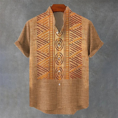 Chemise à manches courtes pour hommes, motif Design de mode printemps/été 2021, chemise imprimée numérique HD en 3D, mode jeunesse