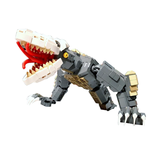 Ensemble de blocs de construction MOC Godzillas Kaiju crâne chenille monstre modèle jouets enfants adultes cadeaux