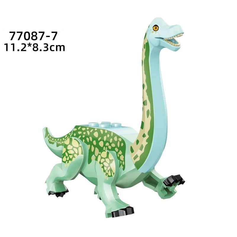 Mini bloc de construction jouet dinosaure jurassique Puzzle Animal tyrannosaure Rex ptérosaure bloc de construction jouet cadeau pour enfants