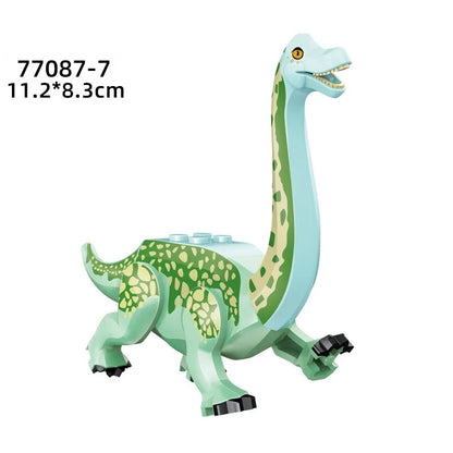 Mini bloc de construction jouet dinosaure jurassique Puzzle Animal tyrannosaure Rex ptérosaure bloc de construction jouet cadeau pour enfants
