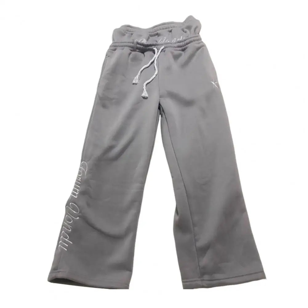 Pantalon décontracté pour hommes, taille élastique, cordon de serrage réglable, Long, avec poches, faux deux pièces, imprimé étoiles, pantalon de loisirs