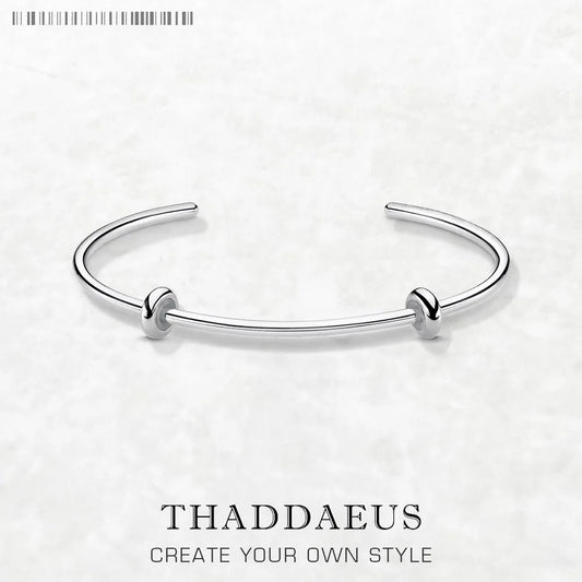 Bracelet bracelets porte-perles et breloques mode Karma bijoux cadeau pour femmes hommes tout neuf bon en argent Sterling 925