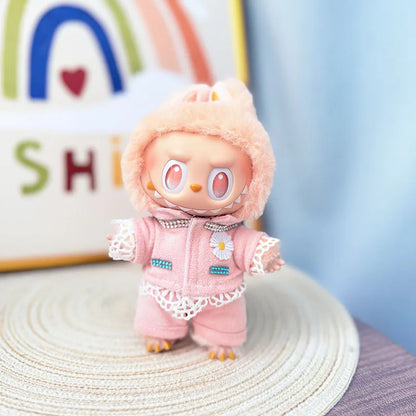 Labubu I II vêtements pendentif Labubu assis bébé vêtements mode costume accessoires mignons