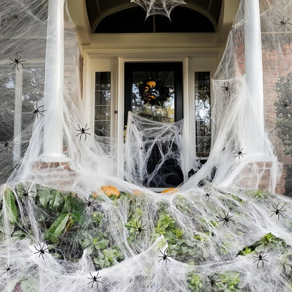 Toile d'araignée simulée pour Festival fantôme d'Halloween, pour décorer des pièces secrètes dans des maisons hantées, KTV, centres commerciaux, horreur