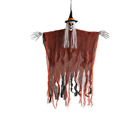 Décoration de fantôme d'horreur effrayant, accessoires de modules d'Halloween, extérieur, intérieur, jardin, maison hantée, faucheuses, ornement