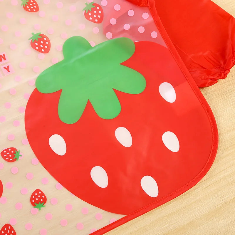 Bavoirs imperméables à manches longues pour bébé, mignon, tablier d'alimentation pour enfants, bavoir, peinture de rots, dessin, vêtements doux pour tout-petits, Bandana