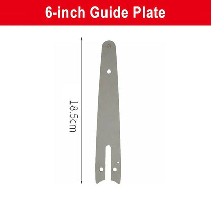 1 ensemble nouveau pour scie électrique chaîne guide plaque ensemble forestière taille jardin outil scie chaîne Kit 4/6/8 pouces acier tronçonneuse plaque