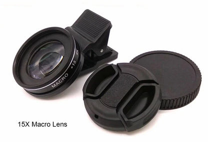Objectif Macro 37MM 15X 4K HD