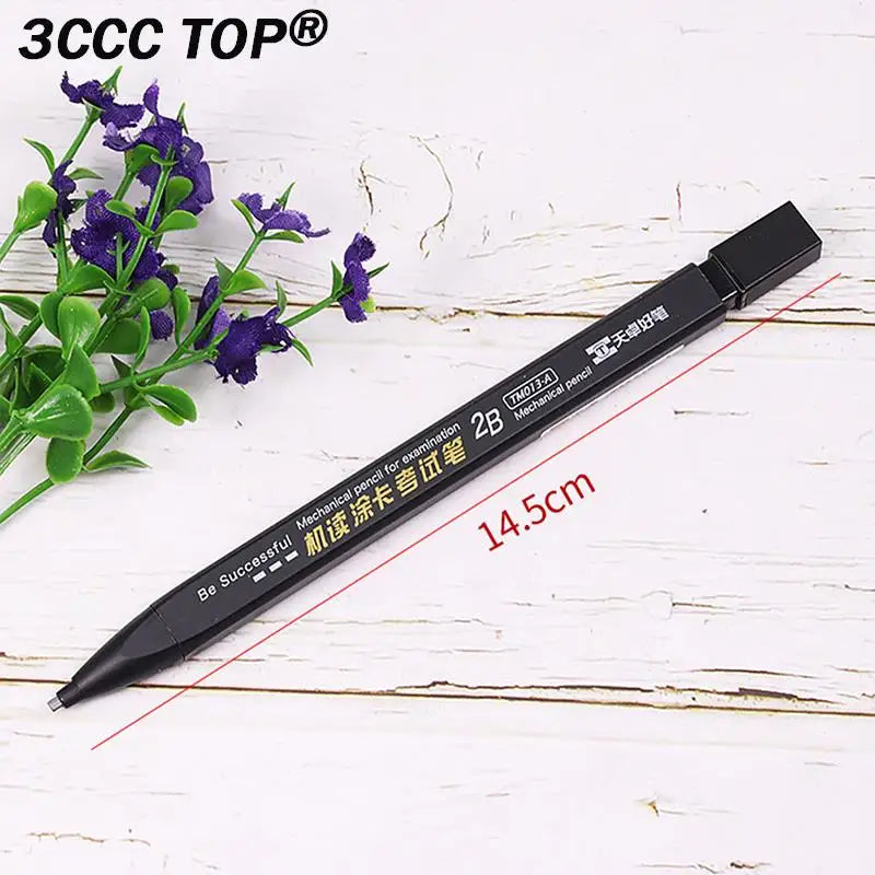 KOQZM - Optique-Crayon mécanique à tête plate, dessin 2B