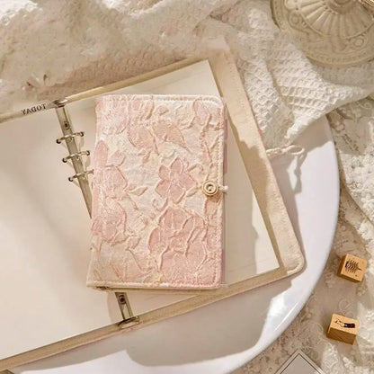 Fromthenon A5 A6 tissu feuille d'érable cahier classeur