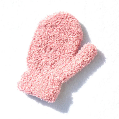 Gants d'hiver chauds pour bébés de 1 à 4 ans, mitaines tricotées en Patchwork, gants à doigts complets pour étudiants de la maternelle